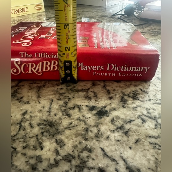 Merriam Webster Official Scrabble Players Dictionary Fourth Edition - Picture 14 of 16